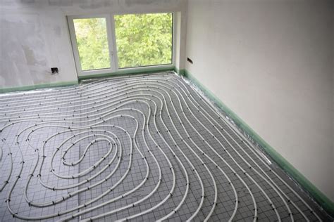 vizualizácia teplotného profilu v miestnosti s podlahovým vykurovaním