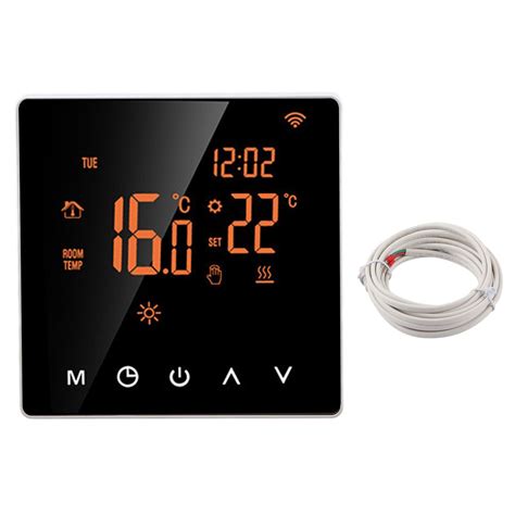 obrázok znázorňujúci inteligentný termostat a jeho funkcie