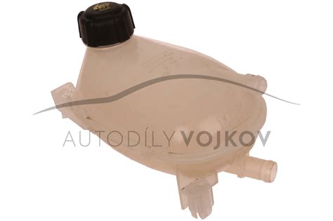 expanzná nádobka chladiacej kvapaliny s vyznačenými ryskami MIN a MAX