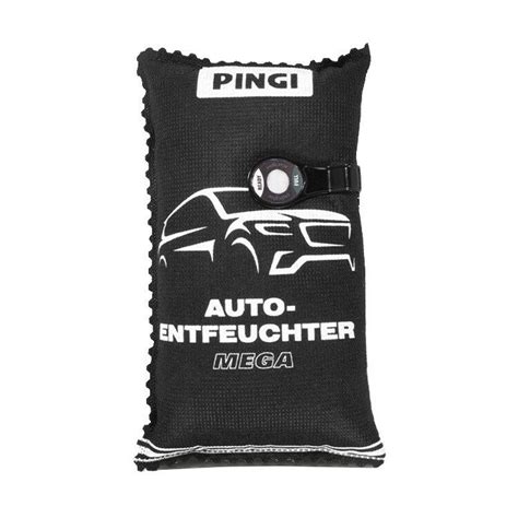 Ilustrační obrázek odvlhčovače Pingi v autě