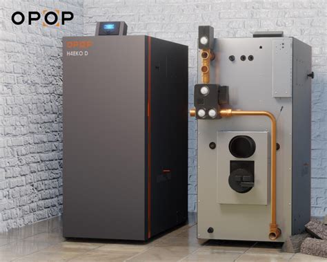 Fotografia peletového kotla OPOP Black Star s detailom horáka.