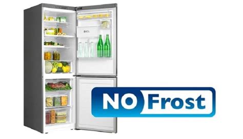 Infografika zobrazujúca výhody technológie No Frost