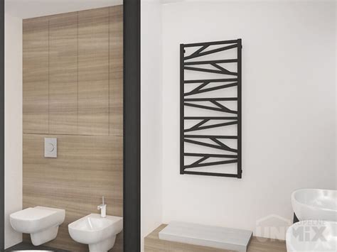 Radiátor Atria umiestnený v modernej kúpeľni