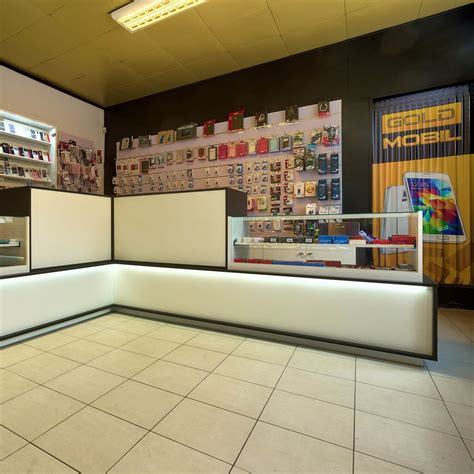 Fotografia interiéru predajne s domácimi spotrebičmi