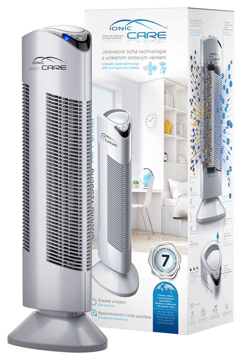 Ilustračná fotografia čističky vzduchu Ionic-CARE Triton X6 v modernom interiéri