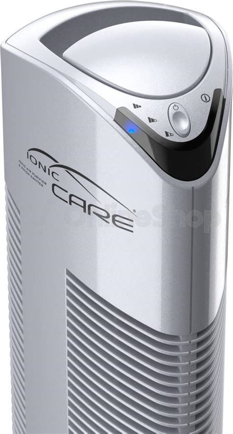 Štýlová fotografia čističky vzduchu Ionic-CARE Triton X6 v rôznych farebných prevedeniach (strieborná, čierna, biela)