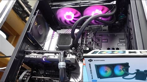 Detailné komponenty custom loop vodného chladenia