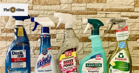 Ilustračná fotografia rôznych čistiacich prostriedkov na nerezovú oceľ