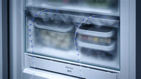 Ilustračné foto vnútra mrazničky s technológiou NoFrost