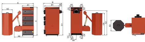 Schematické znázornenie funkcie peletového kotla