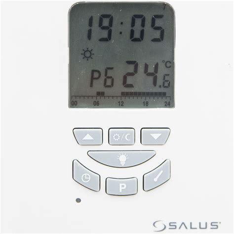 Schéma pripojenia bezdrôtového termostatu Salus T105RF k vykurovaciemu systému