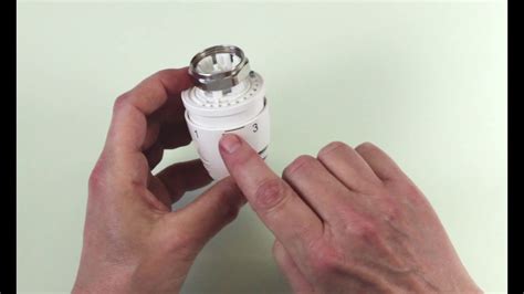 Ilustrácia znázorňujúca nastavenie termostatickej hlavice