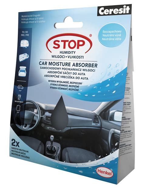 Ilustračná schéma kolobehu vlhkosti v interiéri auta