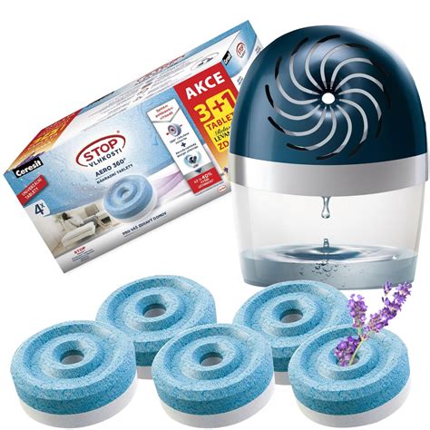 Ilustrácia - pohlcovač vlhkosti so silikagélom a farebným indikátorom