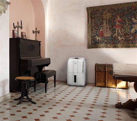 Ilustračné foto odvlhčovača vzduchu DeLonghi DDS 30 Combi v modernom interiéri