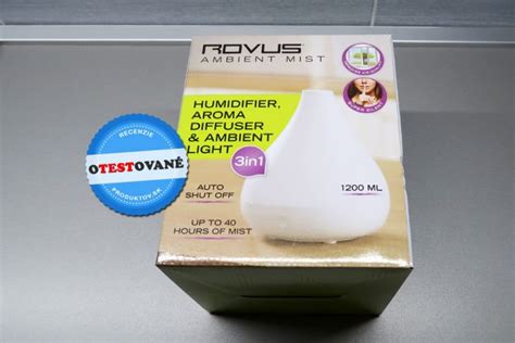 Zvlhčovač Rovus Ambient Mist v modernom interiéri, detail