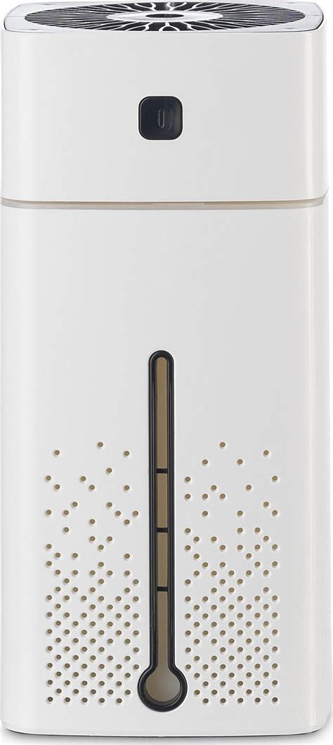 Ilustrácia zvlhčovača Rovus Ambient Mist s naznačenými krokmi plnenia