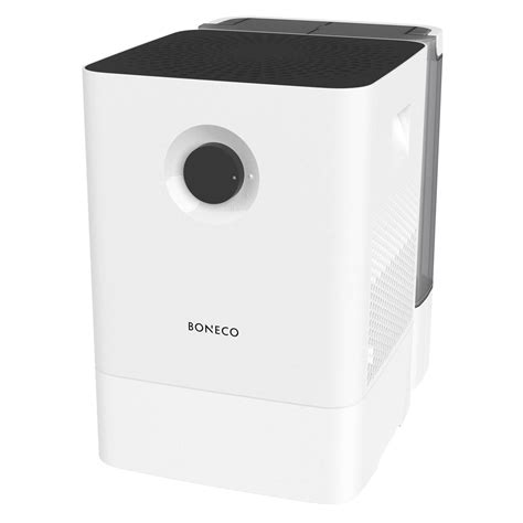Produktová fotografia práčky vzduchu Boneco W300 umiestnenej v moderne zariadenej detskej izbe