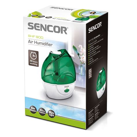 produktové foto zvlhčovača Sencor SHF 900 v interiéri