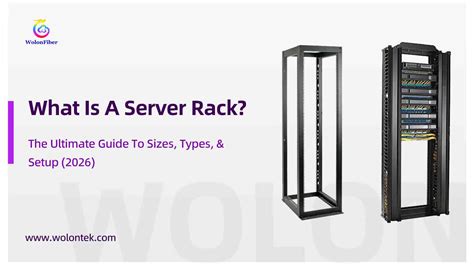Diagram porovnávajúci serverový a sieťový rack.