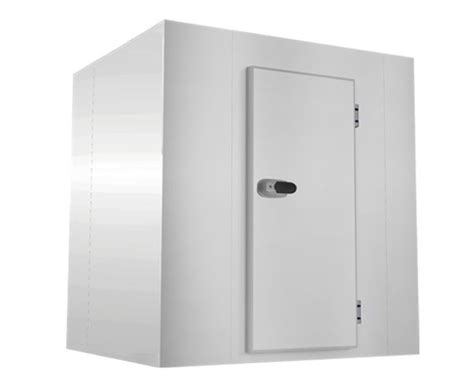 Priemyselný chladiaci box s otvorenými dverami