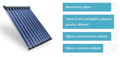 Ilustrácia rôznych typov solárnych kolektorov (plochý a vákuový)