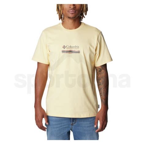 Ilustračná fotografia dámskeho alebo pánskeho outdoorového trička s logom Columbia