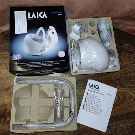 Produktové foto inhalátora Laica (môže byť ultrazvukový aj kompresorový)