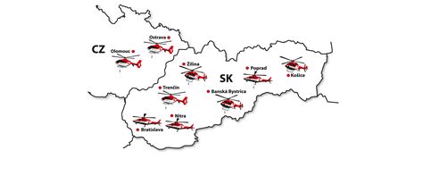 Mapa servisných stredísk pre opravy chladničiek Muller v Bratislave a okolí
