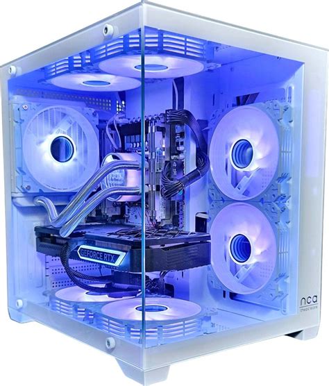 ilustračné foto počítača s custom loop vodným chladením
