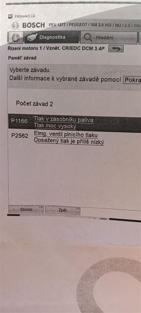 Ilustrácia displeja zobrazujúca chybový kód 12