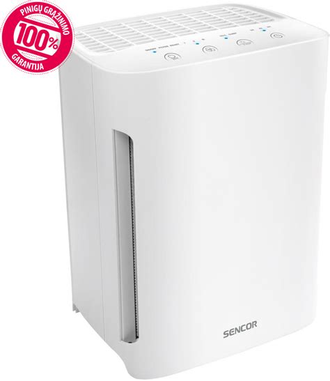 Ilustračná fotografia zvlhčovača vzduchu SENCOR SHF1010 s detailom na ovládací panel a nádržku na vodu