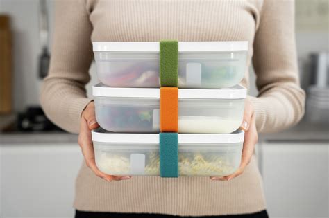 ukážka rôznych typov moderných obedových boxov