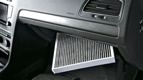 ilustrácia kabínového filtra automobilu