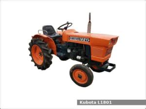 Ilustratívny obrázok traktora Kubota L1801