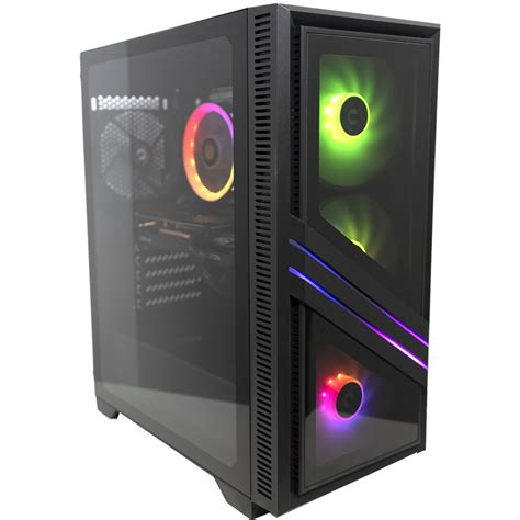 Počítačová zostava s RGB osvetlením a vodným chladením