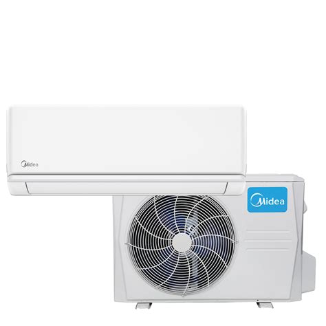 Detailný pohľad na vnútornú jednotku Midea Xtreme Save s displejom a Wi-Fi ikonou