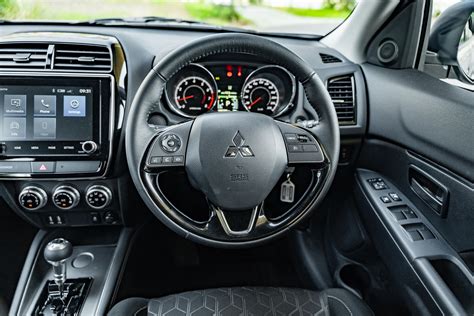 Interiér Mitsubishi ASX s vyznačenými prvkami klimatizácie
