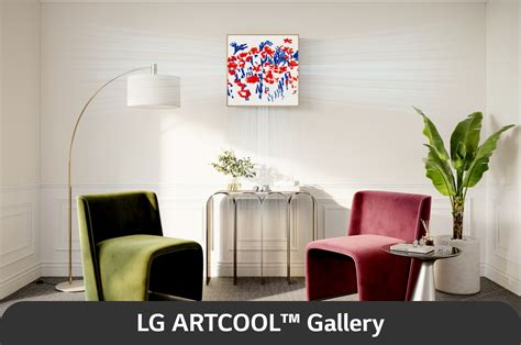LG Artcool Gallery s prispôsobeným predným panelom, vizualizácia interiéru
