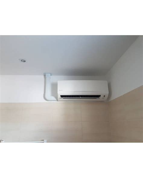 Schéma inštalácie nástennej klimatizačnej jednotky v interiéri