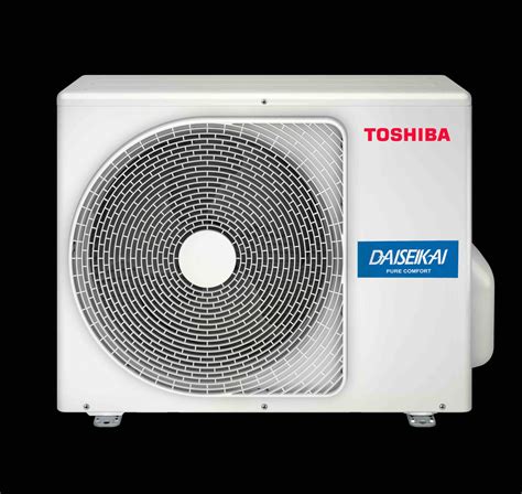 Detailný pohľad na nástennú jednotku Toshiba Daiseikai 9 s dizajnovým predným panelom