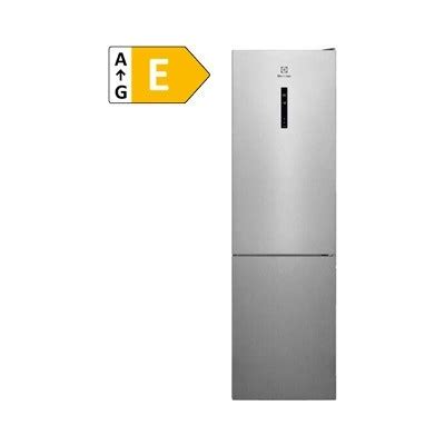 fotografia exteriéru kombinovanej chladničky Electrolux EN 3853MOX v nerezovom prevedení