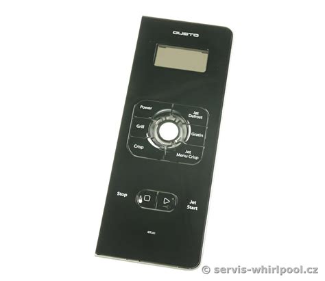 Ovládací panel chladničky Whirlpool 8122W