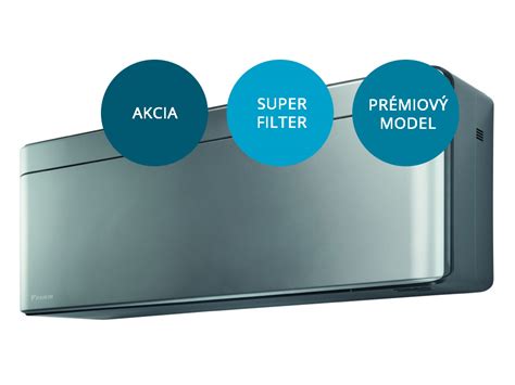 Schéma filtrácie vzduchu v klimatizácii Daikin Stylish