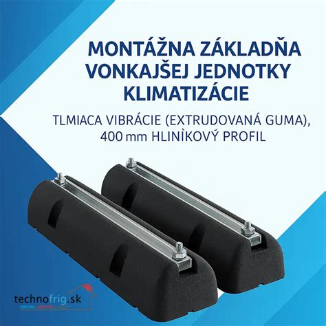 Rôzne typy montážnych konzol pre vonkajšie jednotky klimatizácie.