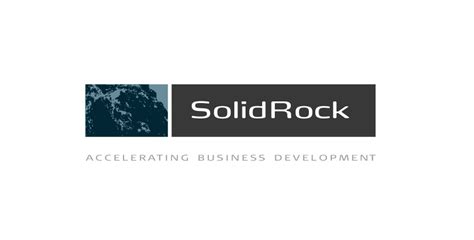Logo spoločnosti SolidRock a fotografie moderných strojov z Ázie