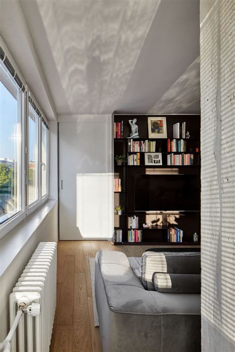 ilustračné foto interiéru bytu s nástennou klimatizáciou