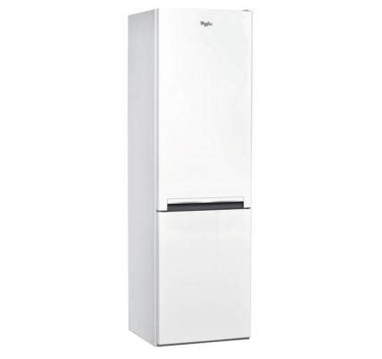 dizajn prednej strany chladničky Whirlpool BLF 8001 W s integrovanými úchytkami