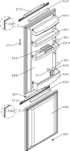 Ilustrácia: Postup odstraňovania starého tesnenia dverí chladničky