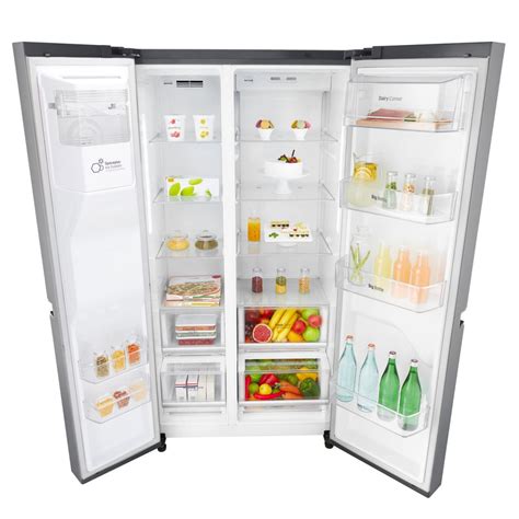 Tematická fotografia americkej chladničky LG GSL760PZUZ v modernom prostredí kuchyne